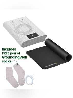 Grounding Well Bundle - fitted sheet, mat and socks